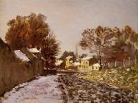 Monet, Claude Oscar - Snow at Argenteuil